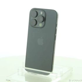 〔中古品〕 iPhone16 Pro 256GB ブラックチタニウム MYN03J／A SIMフリー【276】