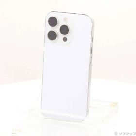 〔中古品〕 iPhone16 Pro 256GB ホワイトチタニウム MYN13J／A SIMフリー【377】