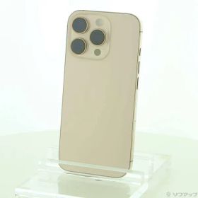 〔中古品〕 iPhone16 Pro 128GB デザートチタニウム MYMX3J／A SIMフリー【377】