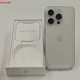 iPhone15 Pro 256GB ホワイトチタニウム MTUD3J/A Apple版SIMフリー