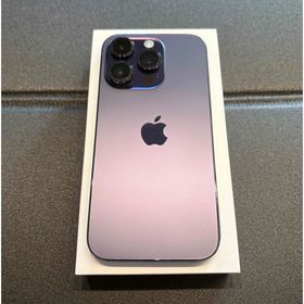 アップル(Apple)のアップル iPhone14 Pro 256GB ディープパープル(スマートフォン本体)