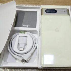 美品 Google Pixel7 128GB 黄色 公式SIMフリー 電池新品