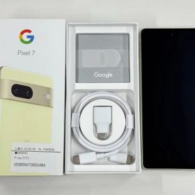 「中古品」SIMフリー Google Pixel 7 128GB Lemongrass【管理番号：W121210】