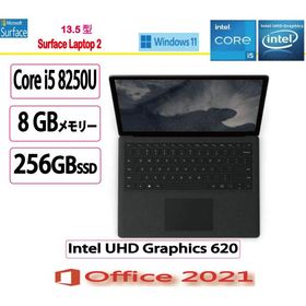 マイクロソフト(Microsoft) ノートパソコン マイクロソフト Surface Laptop 2 LQN-00055 [ブラック]/Core i5/256GB/8GB