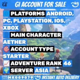 🏆👑 ASIA AR46 👑 ⭐⭐⭐⭐⭐5 🏅 20 チャー 🎮 七気❄️ 楓原 刻晴⚡ 楓原万葉🍃!MKG09079