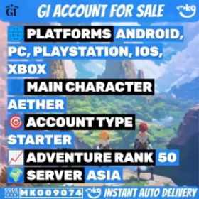 🟥 [アジア] AR50 🟥 22タンク 🎮 4倍 ⭐⭐⭐⭐⭐ クレー C1🔥 モナ💧ジーン🌬️ メアド譲渡可能🔓!MKG09074