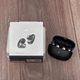 【美品】SHOKZ OPENDOTS ONE ブラックイヤーカフ型Dolby対応
