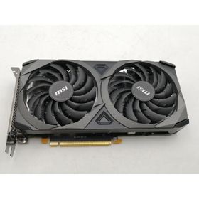 【中古】MSI GeForce RTX 3060 VENTUS 2X 12G OC RTX3060(LHR)/12GB(GDDR6)/PCI-E【ECセンター】保証期間１週間