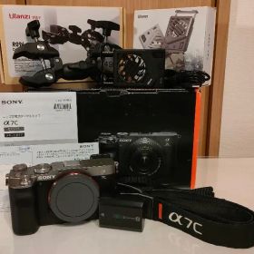 SONY α7C ボディー&冷却ファン&Wクランプ【週末限定値下】
