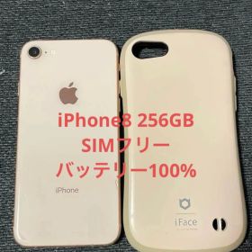 iPhone8 256GB SIMロックなし iFaceケース付き