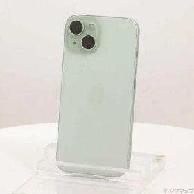 〔中古品〕 iPhone15 128GB グリーン MTMM3J／A SIMフリー【198】