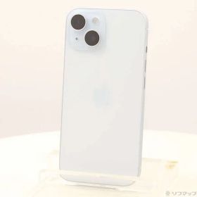 〔中古品〕 iPhone15 256GB ブルー MTMR3J／A SIMフリー【258】