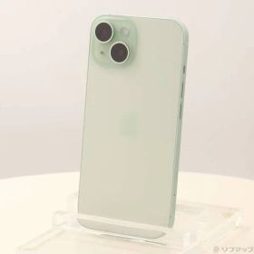 〔中古品〕 iPhone15 128GB グリーン MTMM3J／A SIMフリー【258】