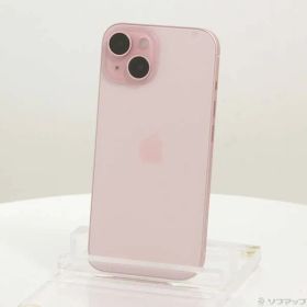 〔中古品〕 iPhone15 128GB ピンク MTMJ3J／A SIMフリー【198】
