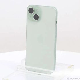 〔中古品〕 iPhone15 128GB グリーン MTMM3J／A SIMフリー【276】