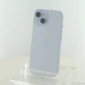 〔中古品〕 iPhone15 128GB ブルー 3M420J／A SIMフリー【344】