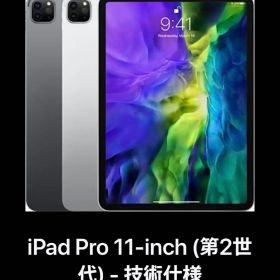 美品:iPad Pro 11-inch (第2世代)256GB ペンシル付き
