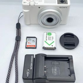 【返品保証・動作確認済】SONY ZV-1F ホワイト
