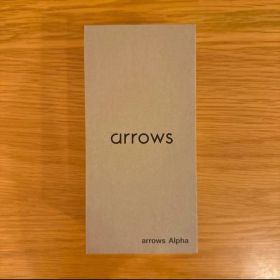 arrows Alpha M08 SIMフリーホワイト 新 品