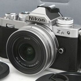 【全額返金保証】【全額返金保証】極美品｜ニコン Z fc 16-50 VR レンズキット [シルバー]（センサー清掃済み） CA01-R3387-2Q4