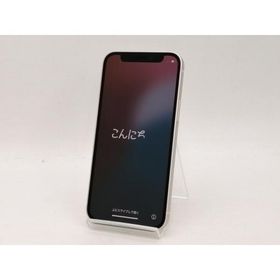 【中古】Apple UQmobile 【SIMロック解除済み】 iPhone 12 mini 64GB ホワイト MGA63J/A【新宿2】保証期間１ヶ月【ランクC】