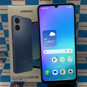 【中古】Galaxy A25 5G 4GB/64GB ブルー SCG33 UQmobile版SIMフリー 新