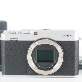 富士フィルム Fujifilm Fuji X-E4 26.1MP Digital Camera Silver Body Only [美品] #Z5070A