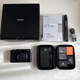 【シャッター枚数459枚】FUJIFILM X-E4 ミラーレス一眼 本体