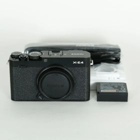[良品｜シャッター数6,435回] FUJIFILM X-E4 [ボディ ブラック] / 富士フイルムXマウント