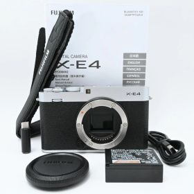 富士フイルム(FUJIFILM) ミラーレスデジタルカメラ X-E4 ボディ シルバー F X-E4-S