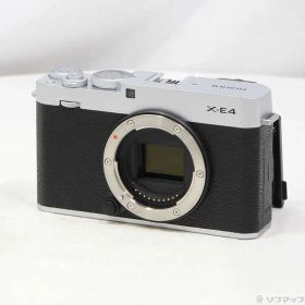 〔中古品〕 FUJIFILM X-E4 ボディ シルバー【297】