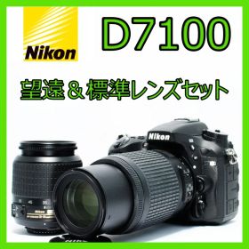 ハイアマチュアモデル❤️Nikon D7100✨望遠＆標準レンズセット