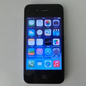 良品 新バッテリー SB向 iPhone 4 ブラック 32GB