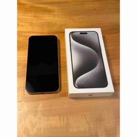 アイフォーン(iPhone)のApple iPhone 15 promax 1TB ホワイトチタニウム(スマートフォン本体)