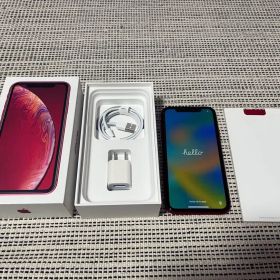 Apple iPhone XR (Product Red) 本体 SiMフリー