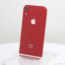 〔中古品〕 iPhoneXR 128GB プロダクトレッド MT0N2J／A SIMフリー【198】