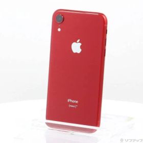 〔中古品〕 iPhoneXR 128GB プロダクトレッド MT0N2J／A SIMフリー【269】