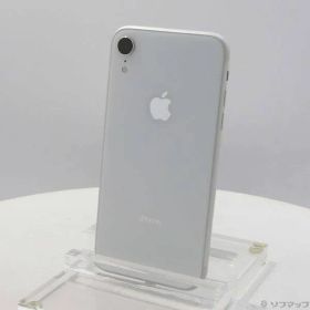〔中古品〕 iPhoneXR 128GB ホワイト MT0J2J／A SIMフリー【262】