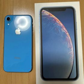 【美品】iPhoneXR 128GB ブルー