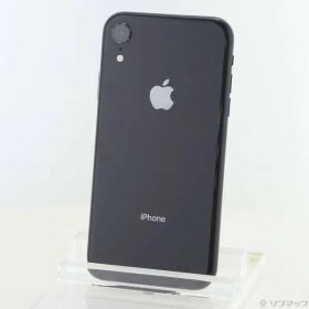 〔中古品〕 iPhoneXR 128GB ブラック MH7T3J／A SIMフリー【371】