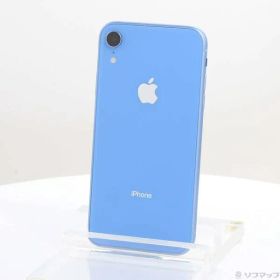 〔中古品〕 iPhoneXR 64GB ブルー MT0E2J／A SIMフリー【276】