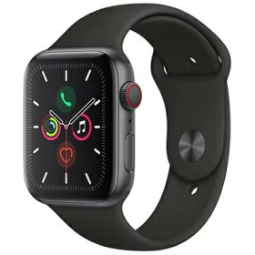 Apple Apple Watch Series5 44mm GPS+Cellularモデル MWWE2J/A A2157【スペースグレイアルミニウムケース/ブラックスポーツバンド】 [中古] 【当社3ヶ月間保証】 イオシス