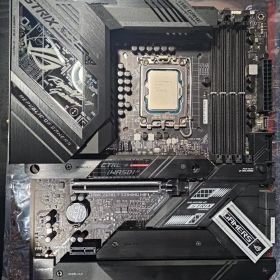 【動作確認済】Core i9 12900KとROG STRIX Z690-F