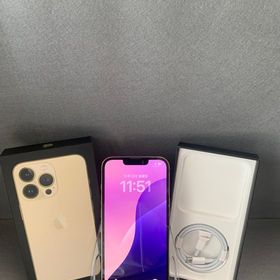 超美品 国内版 SIMフリー iPhone13 Pro 128GB ゴールド色