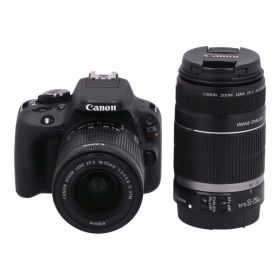 中古 デジタル一眼 ダブルズームキットCanon キヤノン EOS Kiss X7ダブルズームキット 181073025336コンディションランク【B】（商品 No.21-0）