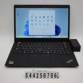 Lenovo ThinkPad X395 Ryzen 5 PRO 3500U 2.1GHz/8GB/256GB(SSD)/13.3W/FHD(1920x1080)/Win11 キー文字消えあり【中古】【20250715】