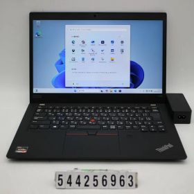 Lenovo ThinkPad X395 Ryzen 5 PRO 3500U 2.1GHz/8GB/256GB(SSD)/13.3W/FHD(1920x1080)/Win11 キー文字消えあり【中古】【20250724】