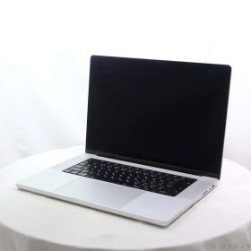 【中古】Apple(アップル) MacBook Pro 16.2-inch Late-2021 MK1E3J／A Apple M1 Pro 10コアCPU_16コアGPU 16GB SSD512GB シルバー 〔15.3 Sequoia〕 【262-ud】