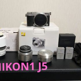 Nikon 1 J5 ミラーレスカメラ ZoomLensKit+望遠レンズ