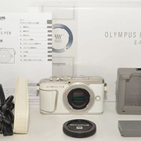 【特上品】 OLYMPUS オリンパス ミラーレス一眼カメラ PEN E-PL10 ボディー ホワイト ＃8780